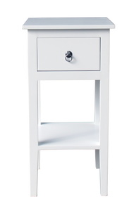 white furniture,white bedside